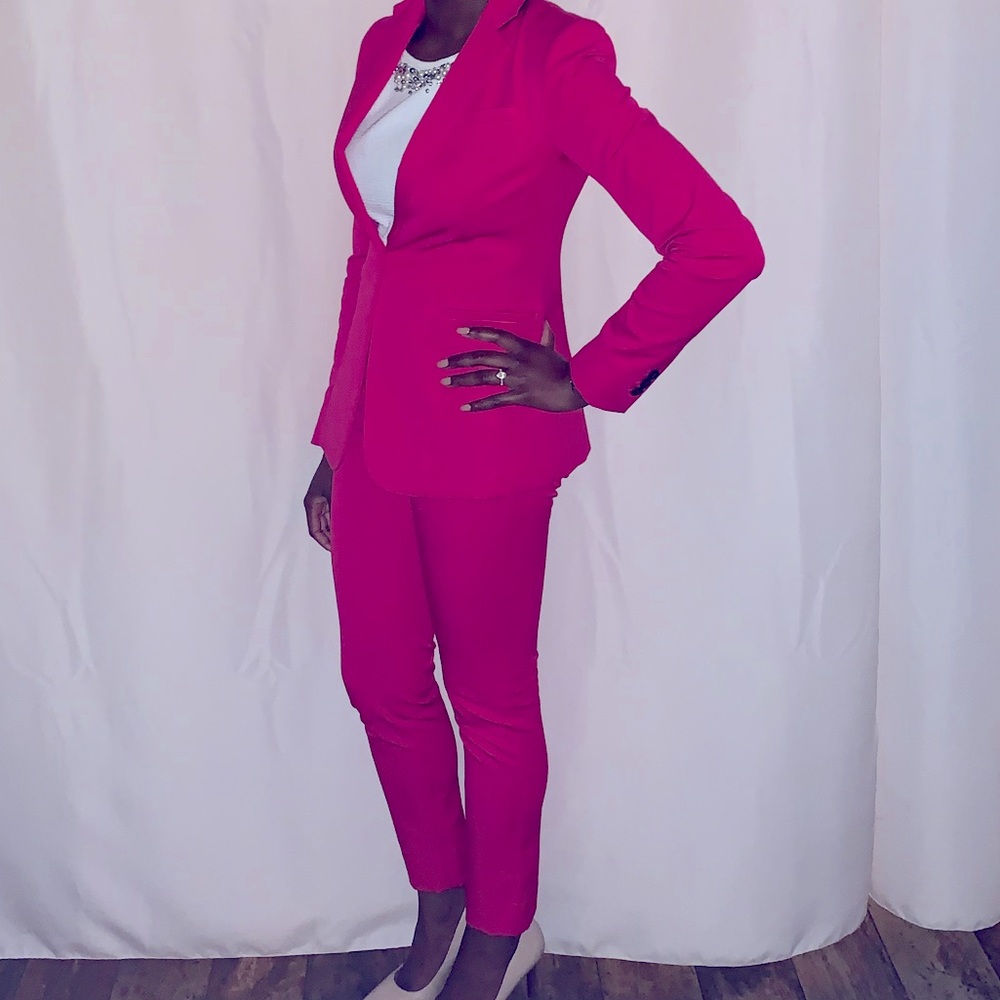 Banana Republic Long & Lean Blazer and Sloan Pants